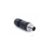 Connecteur mâle M12S, 5 pol., codage B IP67, 2A, non-blindé